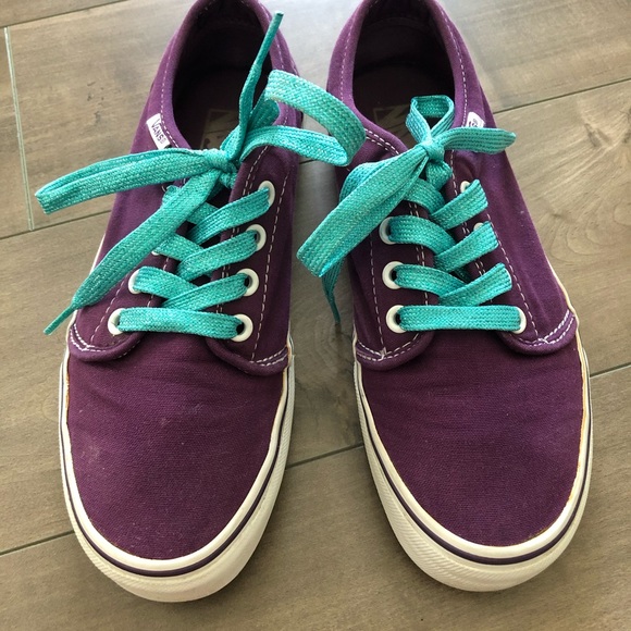 Vans Shoes - Purple Vans // Women’s size 7